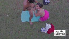 em campo com gabigol, ele socou as bolas no meu cuzinho