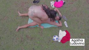 em campo com gabigol, ele socou as bolas no meu cuzinho