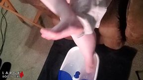 Pamper My Curvy Campus Feet: Electric Grind to Glossy Worship Perfection (4K Landscape)