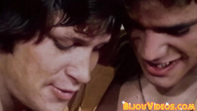 Horny rommies Kip & Lee started dick fighting then dick sucking