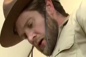 Incredible male in best uniform, group sex gay adult movie