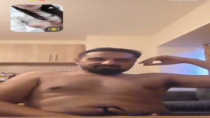 Ismak oussama farruk , a Pakistani man living in Britain, is masturbating with a transsexual.