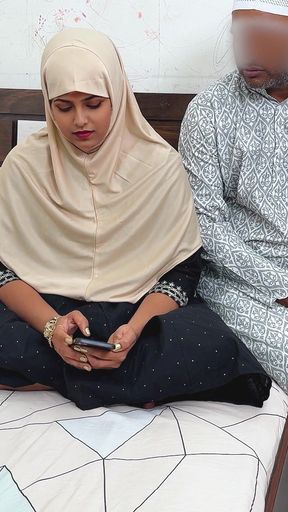 Soft and Desi Muslim Hijab Stepbrother Beautiful Tight Pussy Fucking