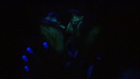 Lesbian aliens going at it
