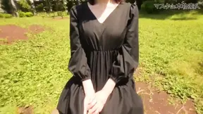 Slutty teen Asian angel gags on cum