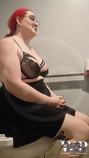 Big Tits Asian American Sissy Tranny Trap Deepthroats and Fucked in Public Bathroom
