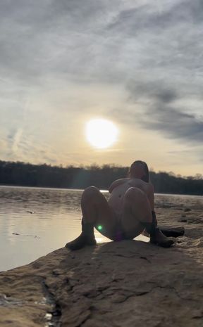Sooo, Went Out to the Lake to Day to Dream About Summer. I May Have Gotten a Little Distracted but the Sunset and Water and Fres