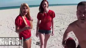 Marina Angle and Dee Dee Lynn hook up with guys they just met