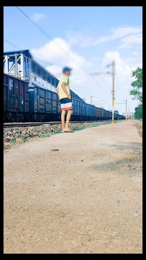 Railway Station Cumshot