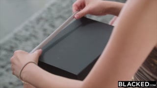 BLACKED Lucky hotwife Freya gets the gift of BBC from hubby