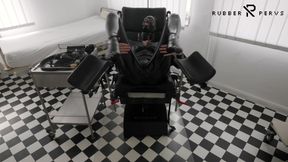 Solo Gasmask Games In The Rubber Clinic Part One