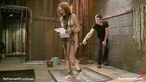 Redhead Trainee Whipped & Butt Screwed With Audrey Hollander