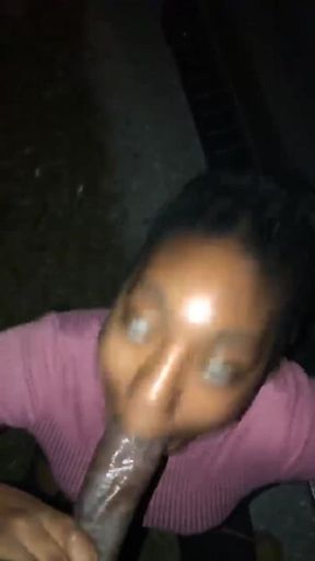 Sexy Pit Stop on the Side of the Road Outdoors Deep Throat Let Me Suck You Dry Stepdaddy