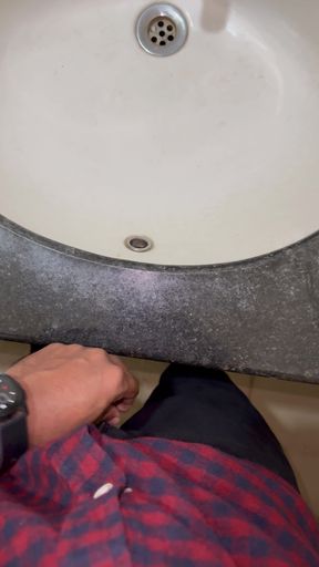 Indian Boy Toilet Flashing and Pissing