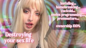 MindWipe - Deleting your sexlife - mesmerize mindfuck goddess sophie spoiledkittenxo ruins your sexlife