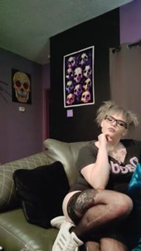 Blowing clouds and listening to music. Check out my OnlyFans @ sadisticsloan1313