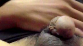 Wake Up Horny: Gay Men`s First Little Cock Jerk-Off!