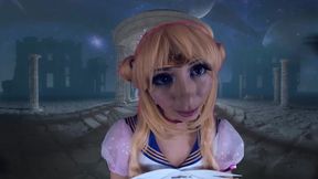 Petite Chloe Temple rides and sucks in intense 3D cosplay