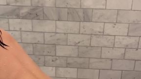 Adult Video @Shower Sex & #Brunette #Natural Big Tits #Nude with @Natalie Roush Like & Share!