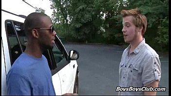 Wild black boy fuck white dude 24