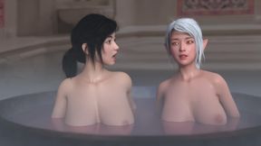 Fggb Japanese Girl Gangbanged and Strap on Fucked by Elves