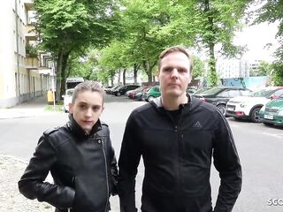 GERMAN SCOUT - SLIM TEEN ANITA ANAL AT PICKUP CASTING