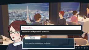 Quickie a Love Hotel Story: Professor Giving Foot Job to Her Student in the Restaurant He Busted Nut in His Pants - Episode 6