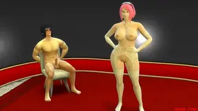 Sakuras Forbidden Wedding Night: Husband Watches Her Lustful Betrayal