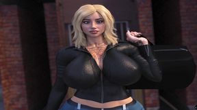 big booty biker milf gets home and begins fucking to keep her connections inside her local biker club