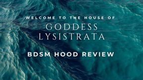 BDSM Hood Review by a Dominatrix