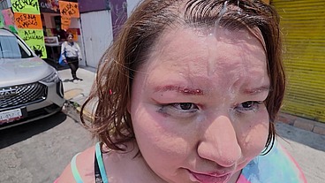 Doing cumwalks with lots of thick cum on my face, through the city with lots of people watching me, is what I always want