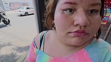 Doing cumwalks with lots of thick cum on my face, through the city with lots of people watching me, is what I always want