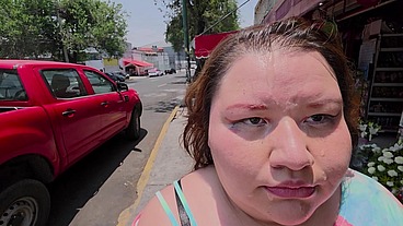 Doing cumwalks with lots of thick cum on my face, through the city with lots of people watching me, is what I always want