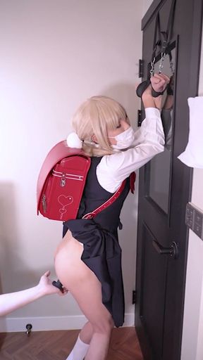 Ui Shigure, bondage Cute Ladyboy Cosplayer, Crossdresser Tgirl trans Hentai Cosplay 11   Clip 1