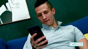 Thomas T Pulls Out His Thick Cock And Fingers His Ass Until He Cums!
