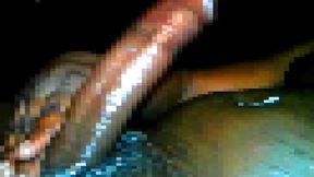 I can't believe he did this! Big black gay big dick amateur BBC cum load PT 13