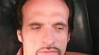 Old guy just loves jerking off his hairy big dick alone