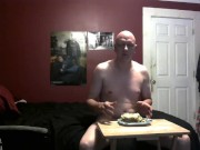 piggy messy feeding 9/12/18