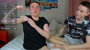 alex s biceps are so big but he s a tender bottom!