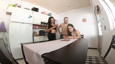 His wife got caught with a bigger cock than his
