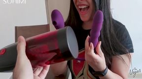 Selena Vega In Venezuelan Pornstar Tries Her New Sohimi Sex Toy For You!