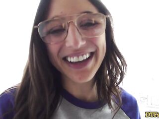 DTFsluts -Abella Danger large ass brunette hair banged in hotel