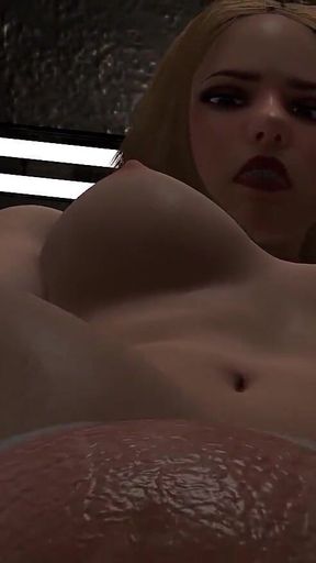 POV Giantess Handjob and Cum in Your Face - Giant Futa