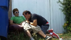 Really quick deepthroat sesh with thirsty Spence Drake