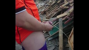 Junkyard After Fuck Pissing
