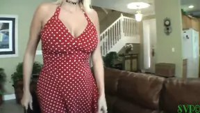 Hard as a Diamond as His Fantasy About His Big Tit Stepmom Takes Shape