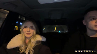 Step Sister couldnt pay for fake taxi so I fucked her