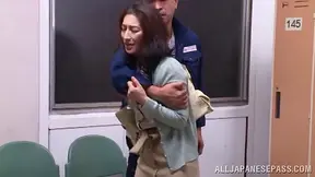 Hot Japanese Babe's Tight Ass Fucked Hard During Steamy MMF Threesome