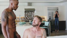 ”ICON MALE Housewife Caught On Her Hubby With A Black Guy!”