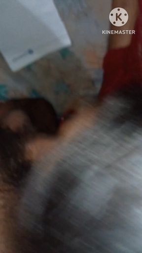 Memorable moment from "Desi bhabhi big cock sucking excellent blowjob"